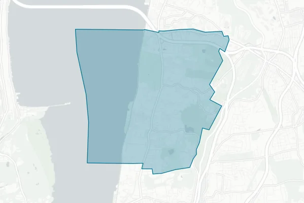 Irvington Union Free School District — detail map
