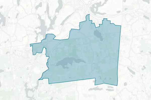 North Salem Central School District — detail map