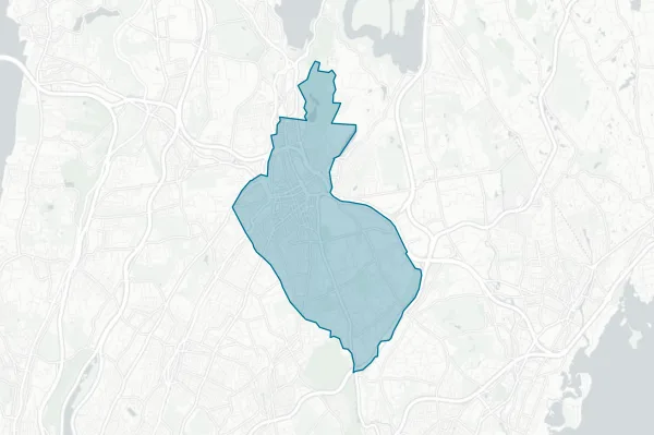 City School District of White Plains — detail map