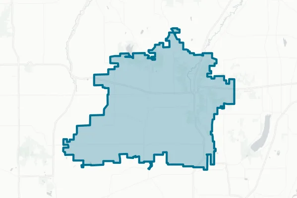 Warsaw Central School District — detail map