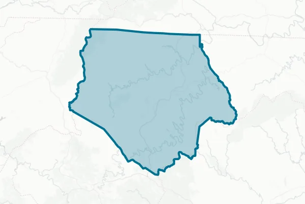 Ashe County Board of Education — detail map