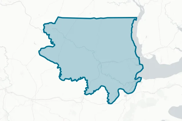 Bertie County Board of Education — detail map
