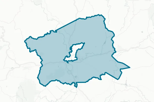 Buncombe County Board of Education — detail map