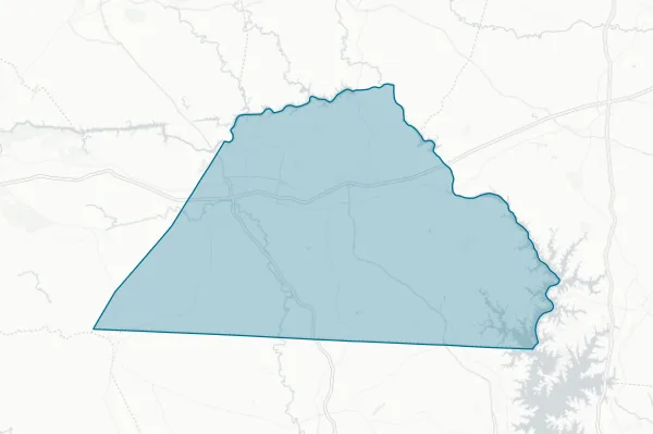 City of Hickory — detail map