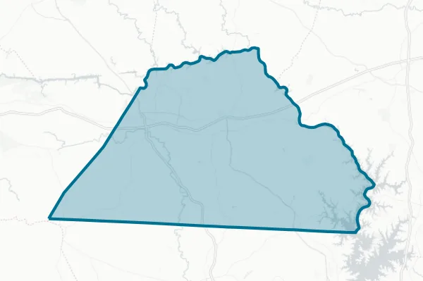 Catawba County — detail map