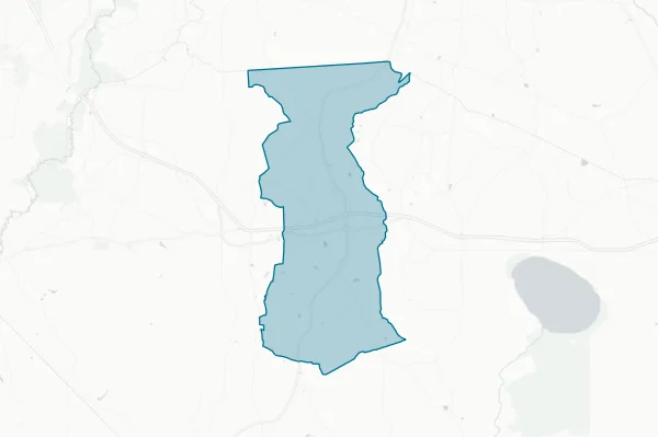 Whiteville City School — detail map