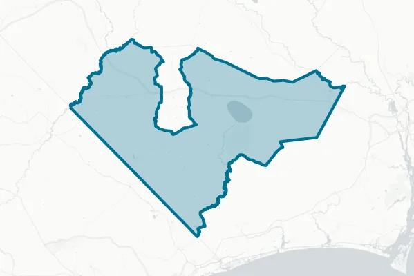 Columbus County Board of Education — detail map