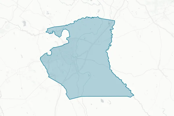 Cumberland County Board of Education — detail map