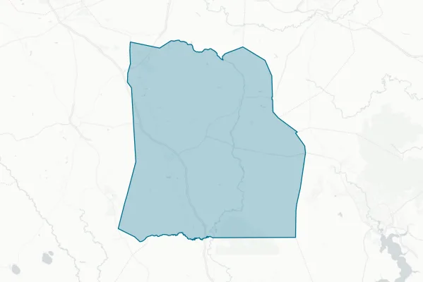 Duplin County Board of Education — detail map