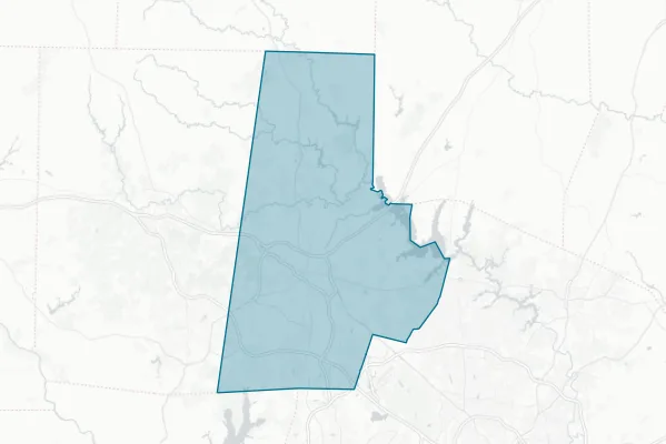 Durham County — detail map