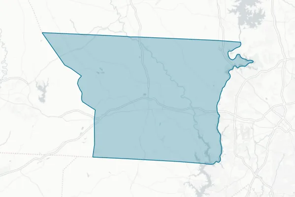 Board of Education of Gaston County Schools — detail map