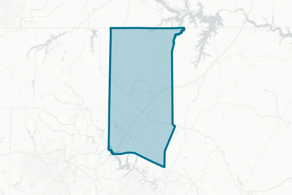 Granville County — detail map