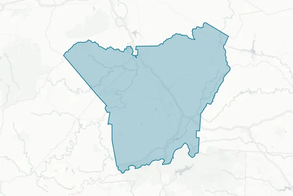 Henderson County — detail map