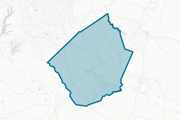Johnston County Board of Education — detail map
