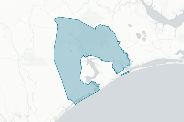 Onslow County Board of Education — detail map