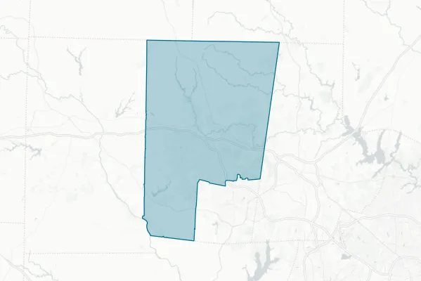 Orange County Board of Education — detail map