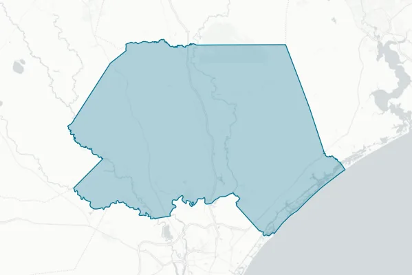 Pender County Board of Education — detail map