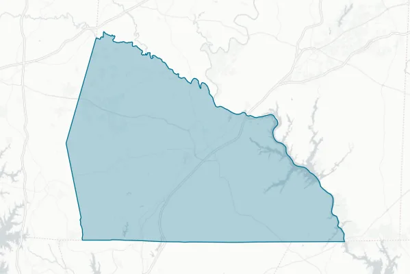 Rowan County — detail map