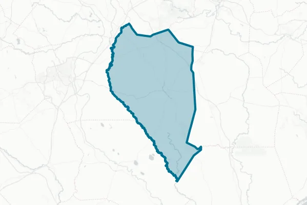 Sampson County — detail map