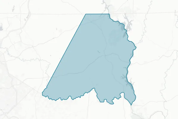 Stanly County — detail map