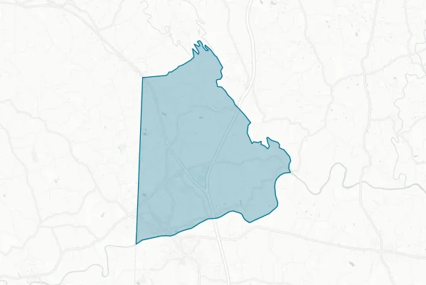 Board of Education of Elkin City Schools — detail map