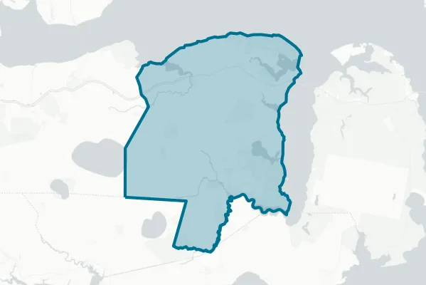 Tyrrell County Board of Education — detail map