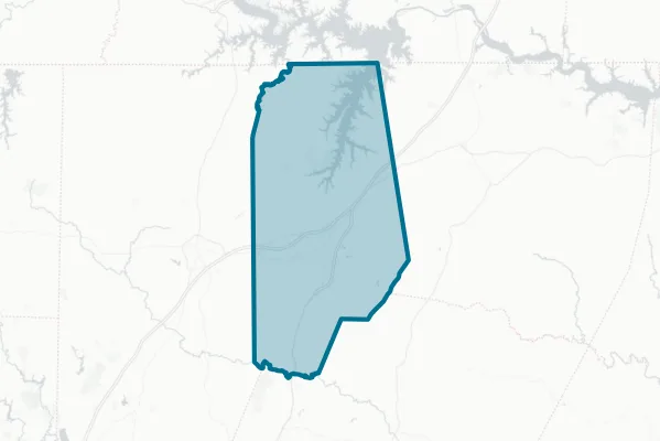 Town of Enfield — detail map