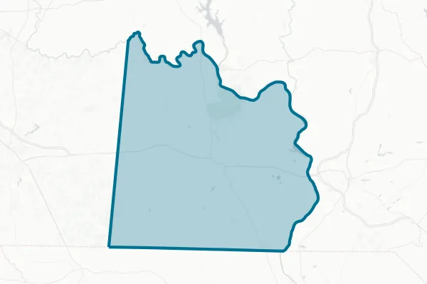 Anson County — detail map