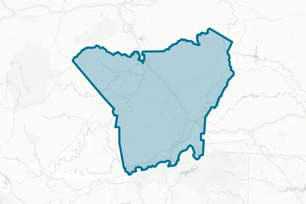 Henderson County Board of Public Education — detail map