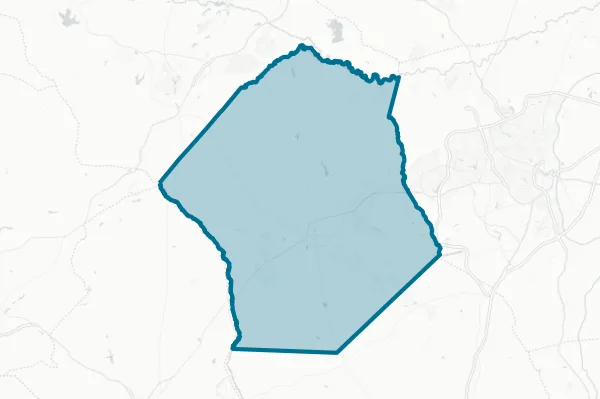 Hoke County — detail map