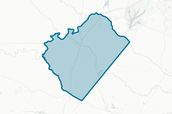 Lee County — detail map
