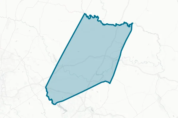 Nash County — detail map