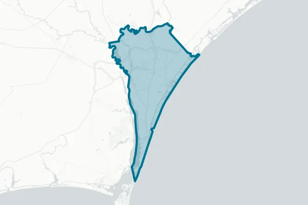 New Hanover County — detail map