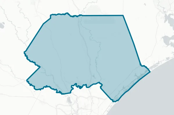 Pender County — detail map