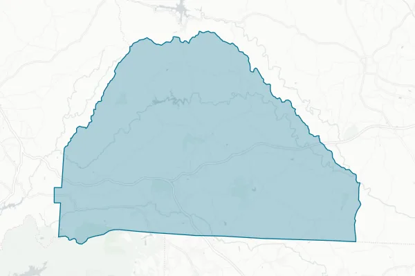 Polk County — detail map