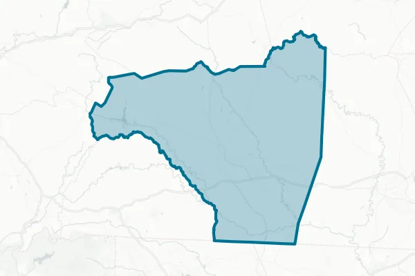 Rutherford County — detail map