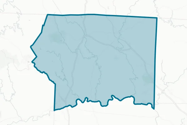 Surry County — detail map