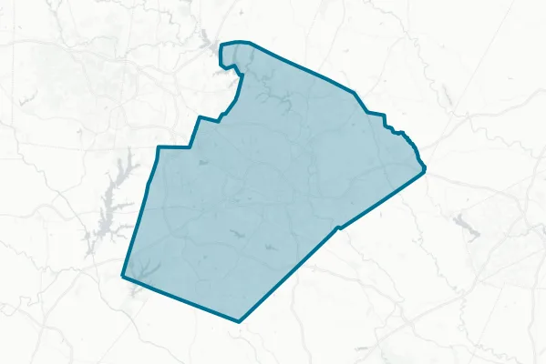 Wake County — detail map
