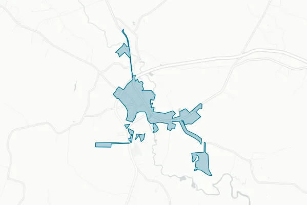 Town of Windsor — detail map
