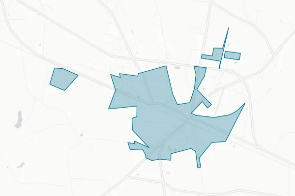 Town of Bladenboro — detail map