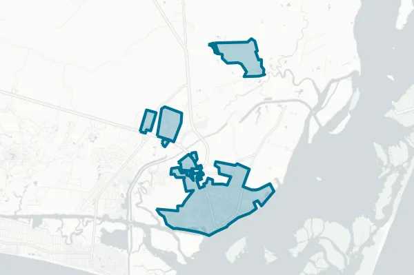 City of Southport — detail map