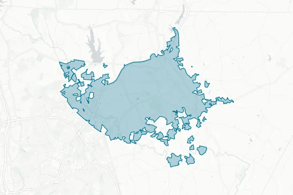 City of Concord — detail map