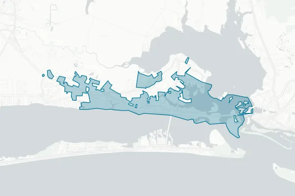 Morehead City — detail map