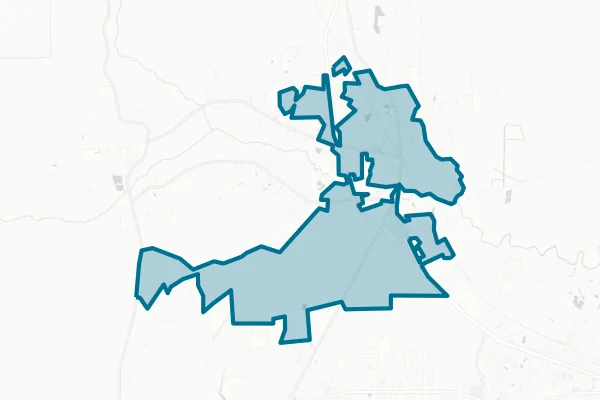 Town of Newport — detail map