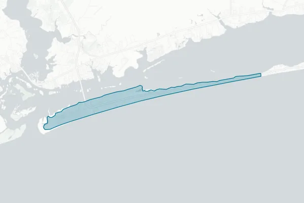 Town of Emerald Isle — detail map