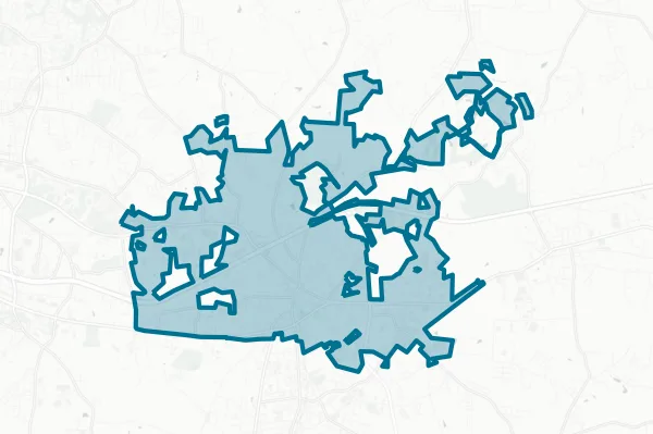 City of Conover — detail map