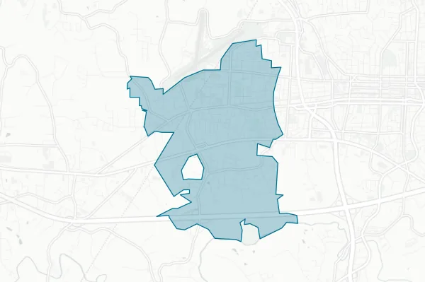 Town of Long View — detail map