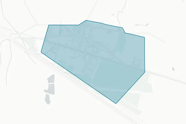 Town of Dover — detail map