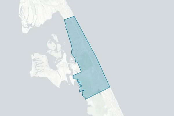 Town of Kill Devil Hills — detail map