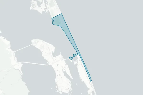 Town of Nags Head — detail map